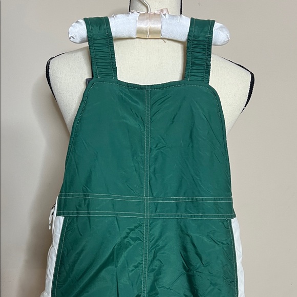 OshKosh B'gosh Green and White Kids Snow Bib - Picture 9 of 10